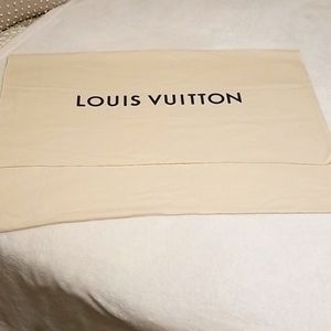 Louis Vuitton Cream Dust Bag